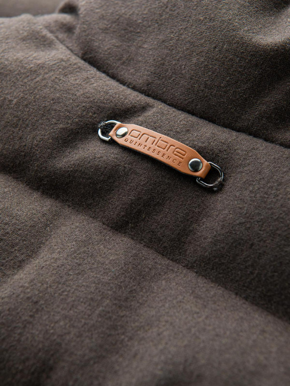 Ombre Clothing Pánská prošívaná vesta s neonovými akcenty Ombre Clothing