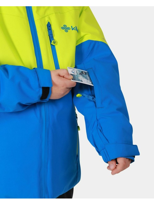 Kilpi Chlapecká lyžařská bunda Kilpi FERDEN-JB Světle zelená