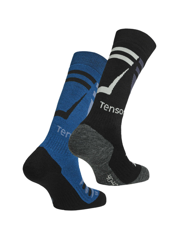Tenson unisex lyžařské ponožky, balení 2 párů TENSON Core Ski Socks 2-pack modrý