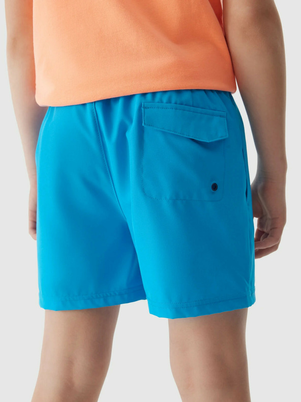 4F Chlapecké plážové šortky typu boardshorts 4F - modré
