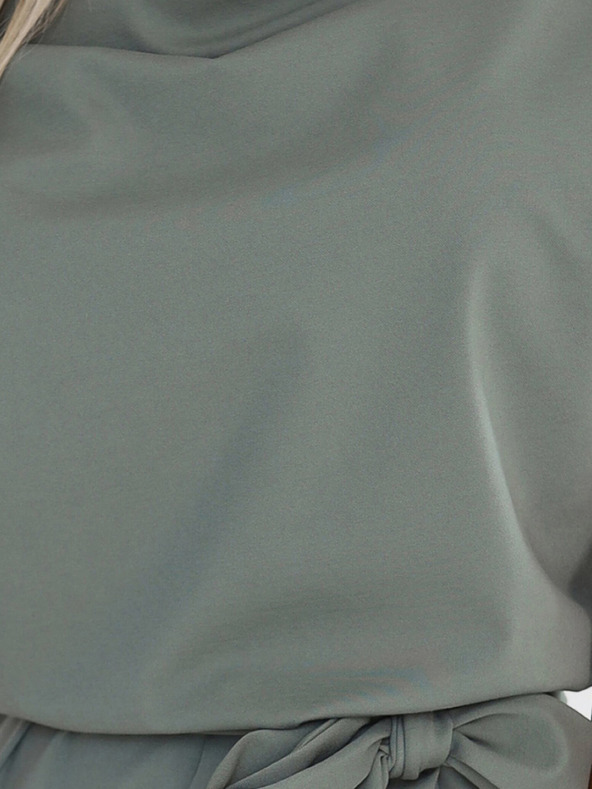 numoco Šaty s asymetrickou sukní a páskem Numoco ROXI