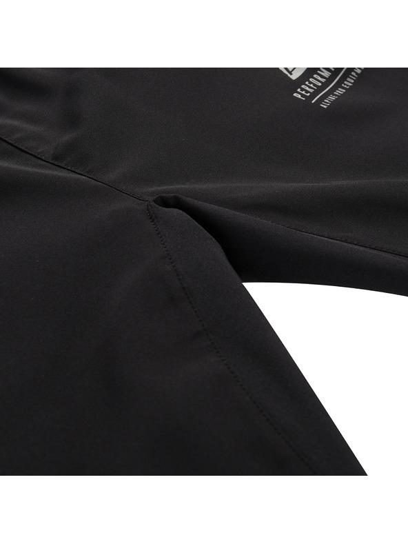 ALPINE PRO Dětské rychleschnoucí kalhoty ALPINE PRO ZERECO černá