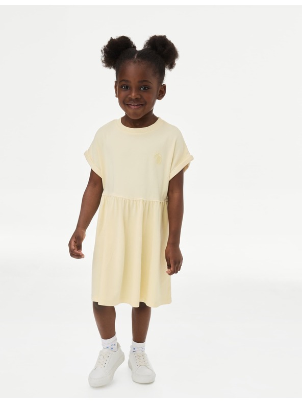 Marks & Spencer Žerzejové šaty s vysokým podílem bavlny Marks & Spencer