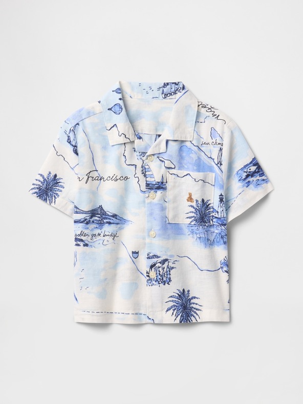 GAP Baby lněná košile GAP