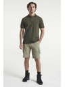 Tenson Pánské outdoorové šortky TENSON khaki