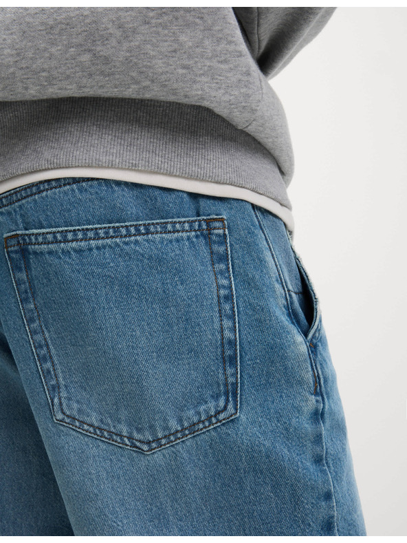 Marks & Spencer Lehké džínové šortky rovného střihu Marks & Spencer modrá