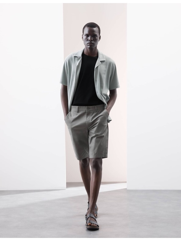 Marks & Spencer Tílkový top z čisté bavlny Supima® s výstřihem ke krku Marks & Spencer černá