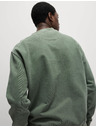 Marks & Spencer Barvená mikina z čisté bavlny Marks & Spencer zelená