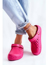 BIG STAR SHOES Dámské světlé pantofle Kroks Big Star