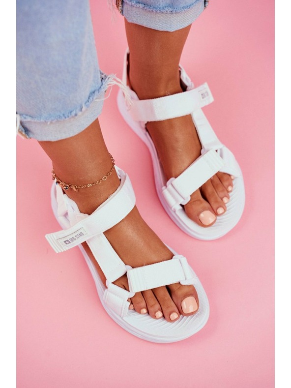 BIG STAR SHOES Dámské sandály Big Star White