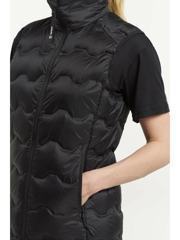 Tenson Dámská péřová vesta TENSON černá