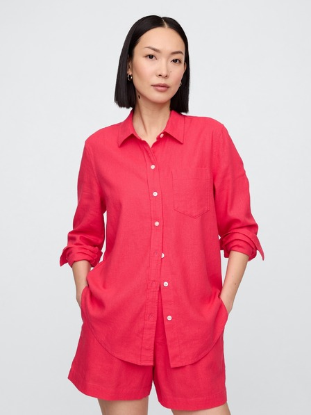 GAP Lněná košile Easy Shirt GAP