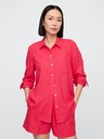 GAP Lněná košile Easy Shirt GAP