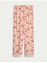 Marks & Spencer Pyžamové kalhoty s potiskem Marks & Spencer růžová