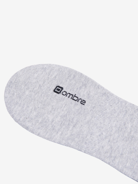 Ombre Clothing Barevná sada čtyř párů pánských ponožek Ombre Clothing