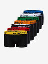 Ombre Clothing Černé pánské boxerky - 7 pack Ombre Clothing U157
