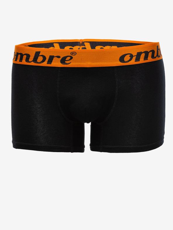 Ombre Clothing Černé pánské boxerky - 7 pack Ombre Clothing U157