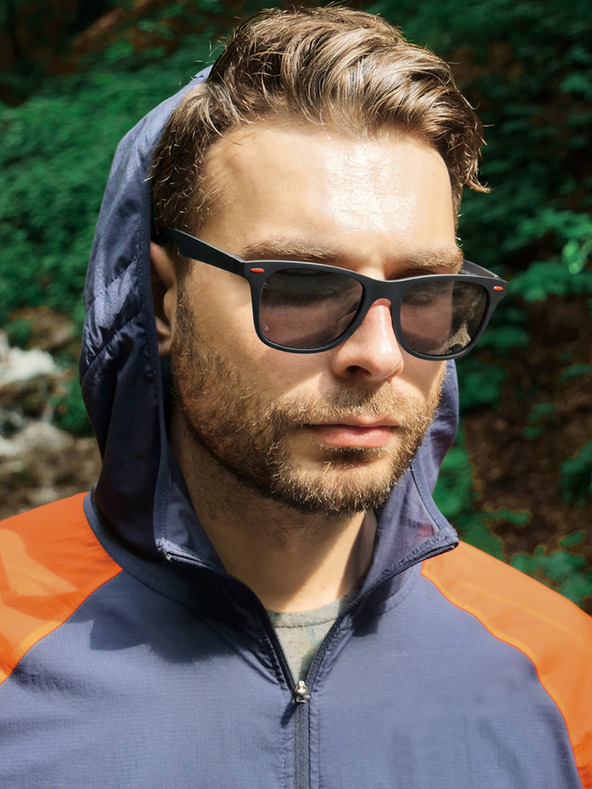 VEYREY VeyRey Sluneční brýle Nerd Steyn černé