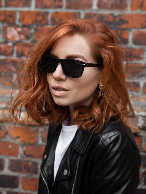 VEYREY VeyRey Sluneční brýle polarizační Nerd Rudolf černé