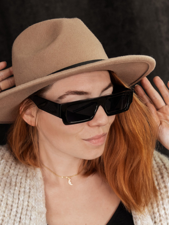 VEYREY VeyRey Sluneční brýle hranaté Vest černé