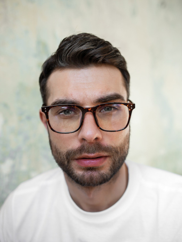 VEYREY VeyRey Brýle blokující modré světlo hranaté Evelin hnědé