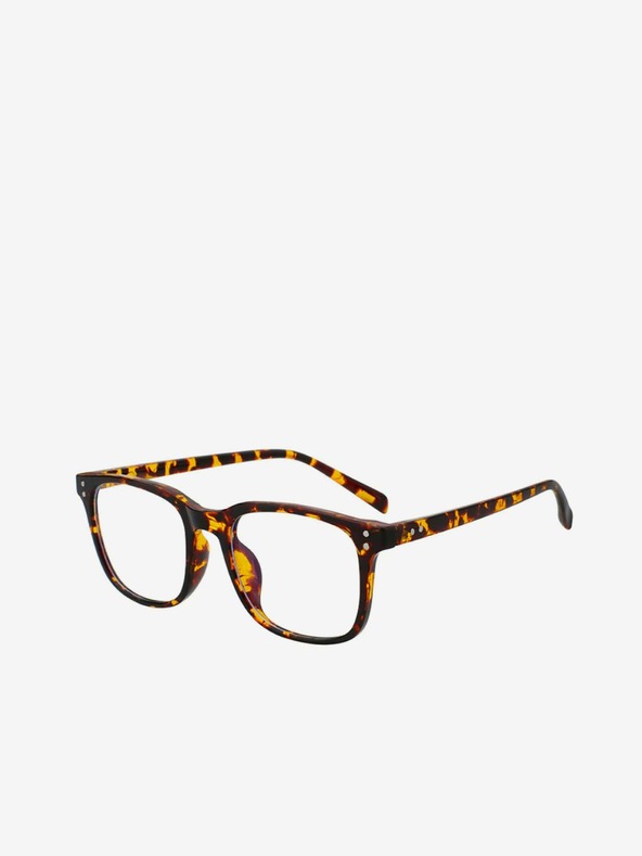 VEYREY VeyRey Brýle blokující modré světlo hranaté Evelin hnědé