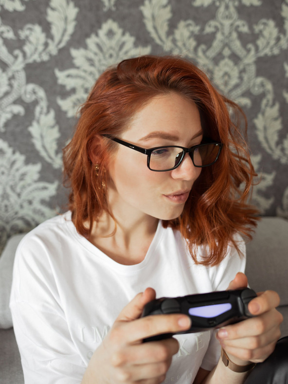 VEYREY VeyRey Počítačové brýle hranaté Rafael černé