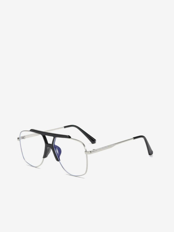 VEYREY Stříbrné brýle blokující modré světlo VeyRey Asa