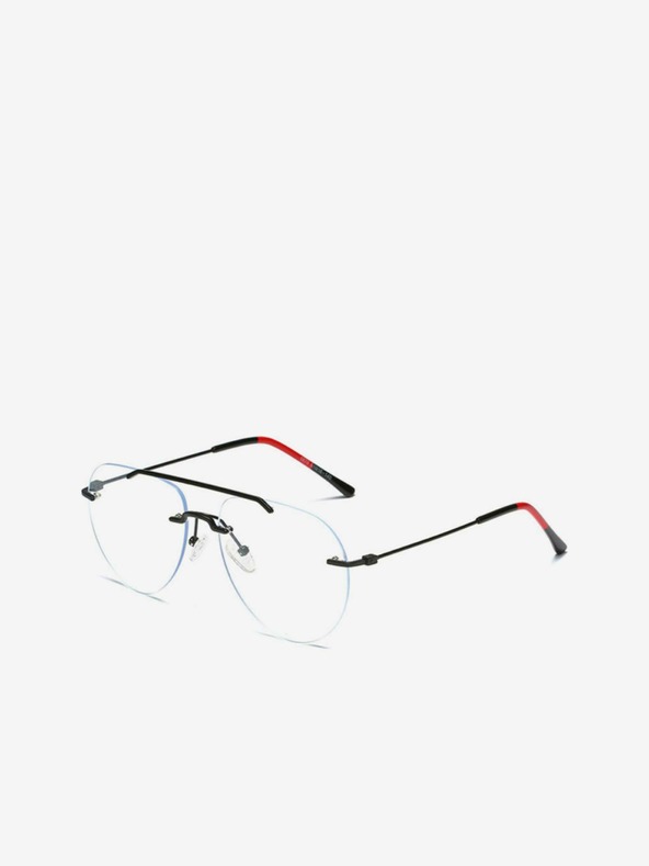 VEYREY Černé brýle blokující modré světlo VeyRey Dag