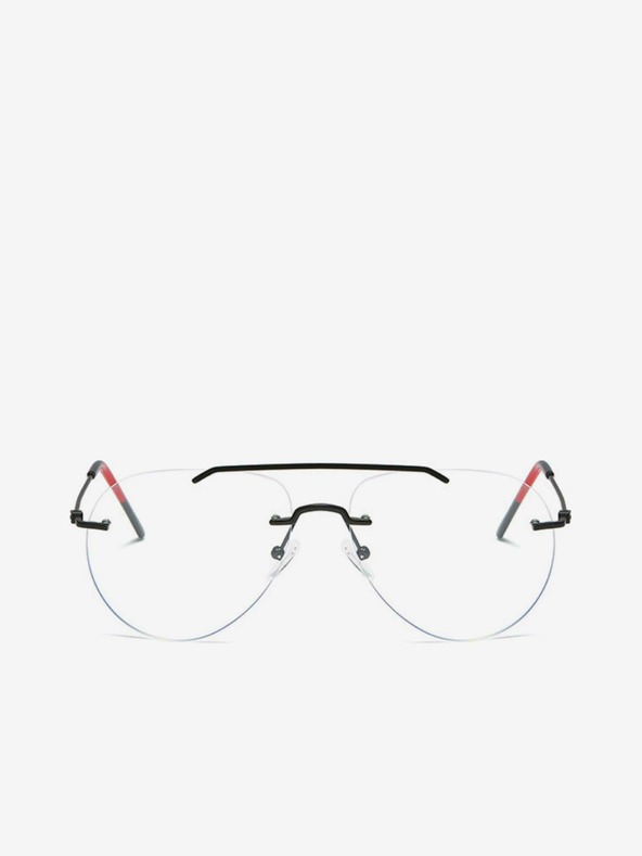 VEYREY Černé brýle blokující modré světlo VeyRey Dag