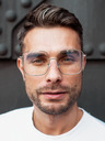 VEYREY Stříbrné brýle blokující modré světlo VeyRey Ernstep