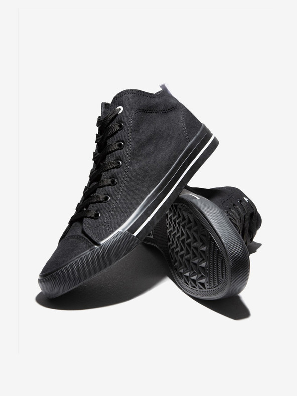 Ombre Clothing Černé pánské tenisky Ombre Clothing