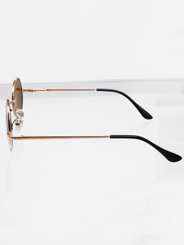 VEYREY Hnědé sluneční brýle VeyRey Braam