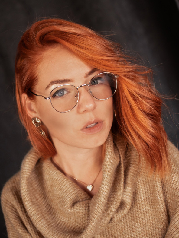 VEYREY Brýle blokující modré světlo ve stříbrné barvě VeyRey Deug