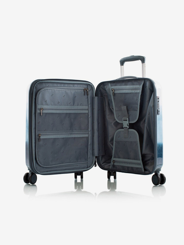 Heys Bílo-modrý cestovní kufr Heys Tie-Dye Blue S