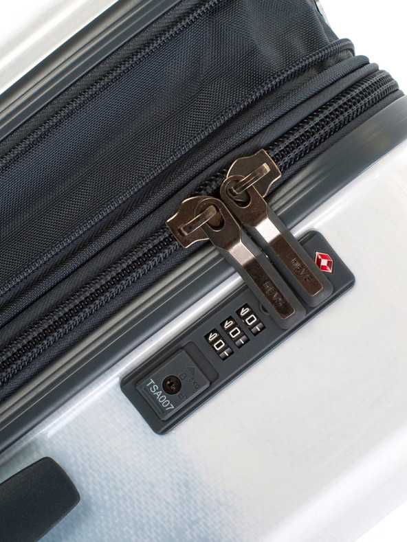 Heys Bílo-modrý cestovní kufr Heys Tie-Dye Blue S