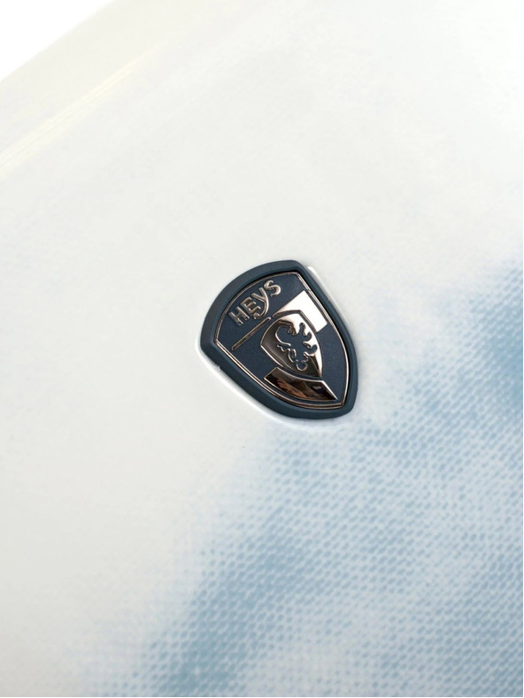 Heys Bílo-modrý cestovní kufr Heys Tie-Dye Blue S