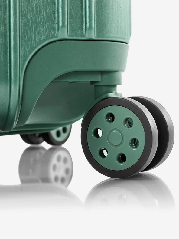 Heys Zelený cestovní kufr Heys Xtrak S