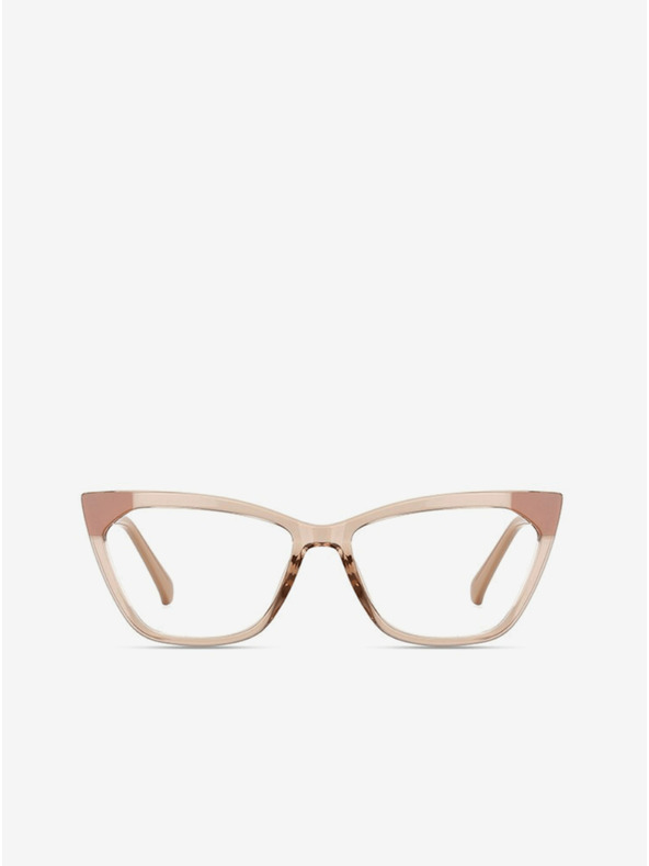 VEYREY Béžové dámské brýle blokující modré světlo VeyRey Sarande