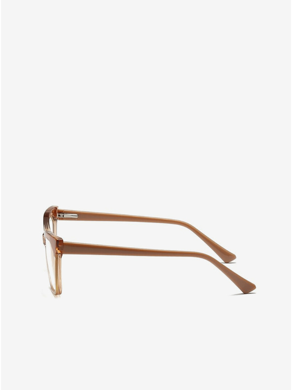 VEYREY Béžové dámské brýle blokující modré světlo VeyRey Sarande