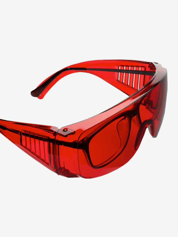 VEYREY Červené unisex spánkové brýle VeyRey Edera