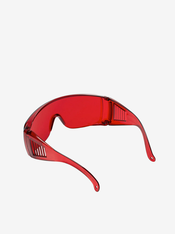 VEYREY Červené unisex spánkové brýle VeyRey Edera