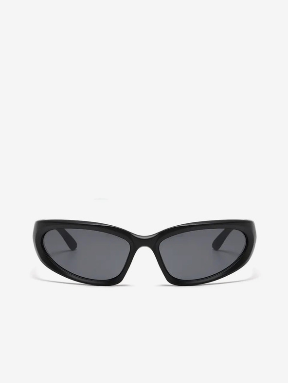 VEYREY Černé unisex sportovní sluneční brýle VeyRey Steampunk Yolzalgil