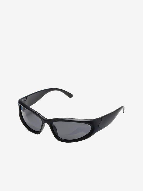 VEYREY Černé unisex sportovní sluneční brýle VeyRey Steampunk Yolzalgil