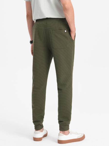 Ombre Clothing Khaki pánské tepláky Ombre Clothing Ottoman