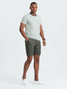 Ombre Clothing Šedé pánské tričko Ombre Clothing