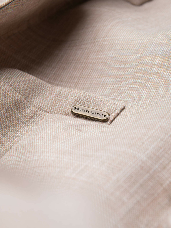 Ombre Clothing Béžové pánské sako Ombre Clothing