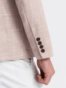 Ombre Clothing Béžové pánské sako Ombre Clothing
