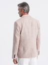 Ombre Clothing Béžové pánské sako Ombre Clothing