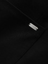 Ombre Clothing Černé pánské sako s kapsami Ombre Clothing